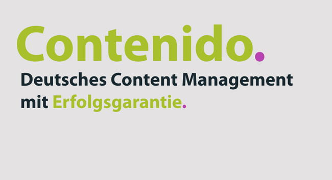 Contenido-Agentur für das Saarland, Rheinland-Pfalz und Baden-Württemberg. Entwicklung von Contenido-Websites und Homepages